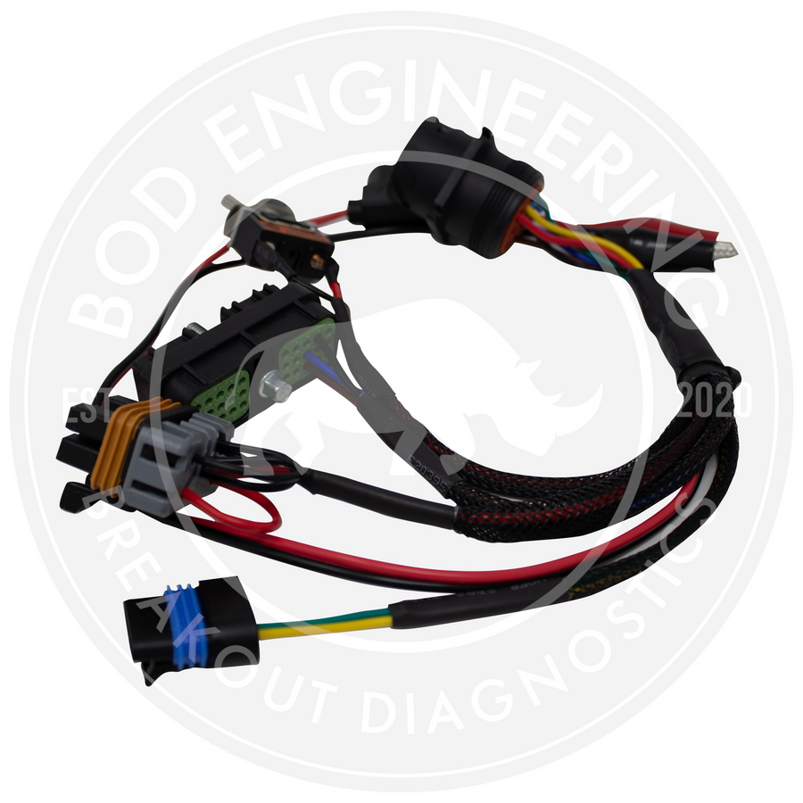 Detroit DDEC3 DDEC4 Heavy Duty Diagnostic Bench Harness