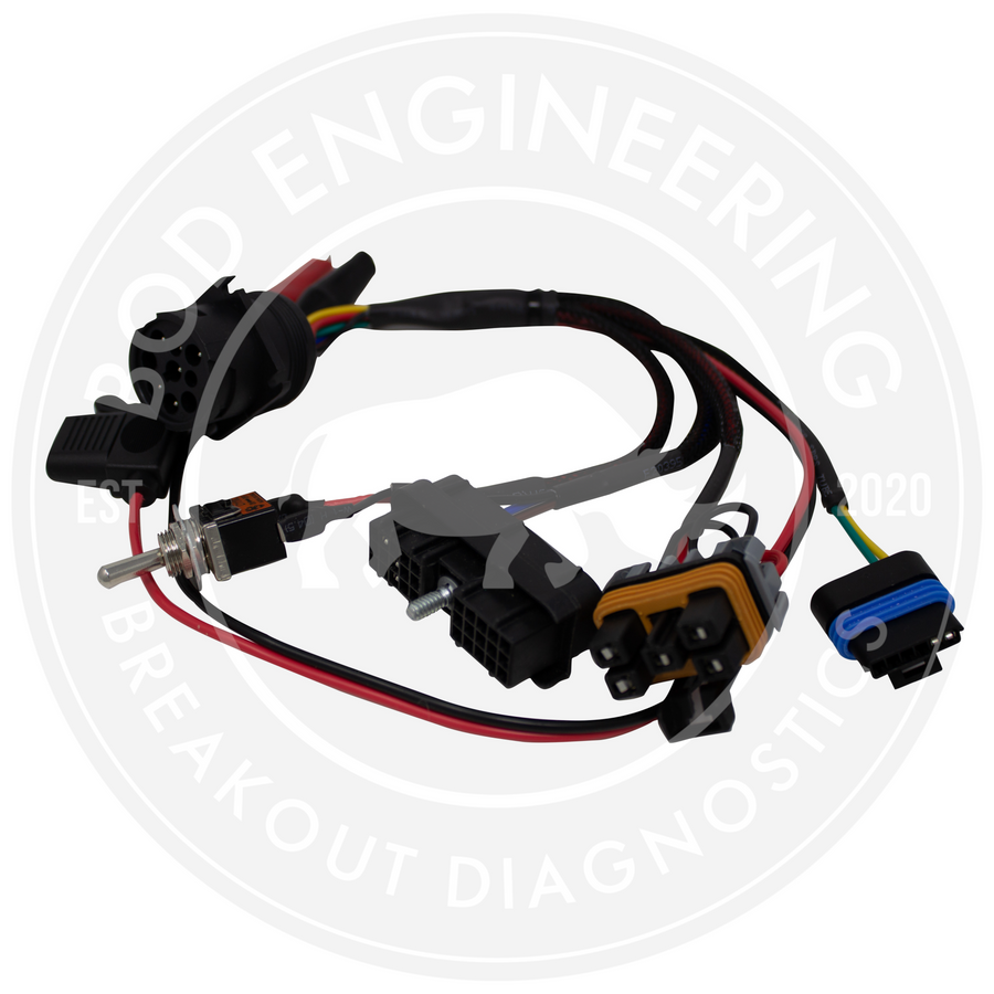 Detroit DDEC3 DDEC4 Heavy Duty Diagnostic Bench Harness